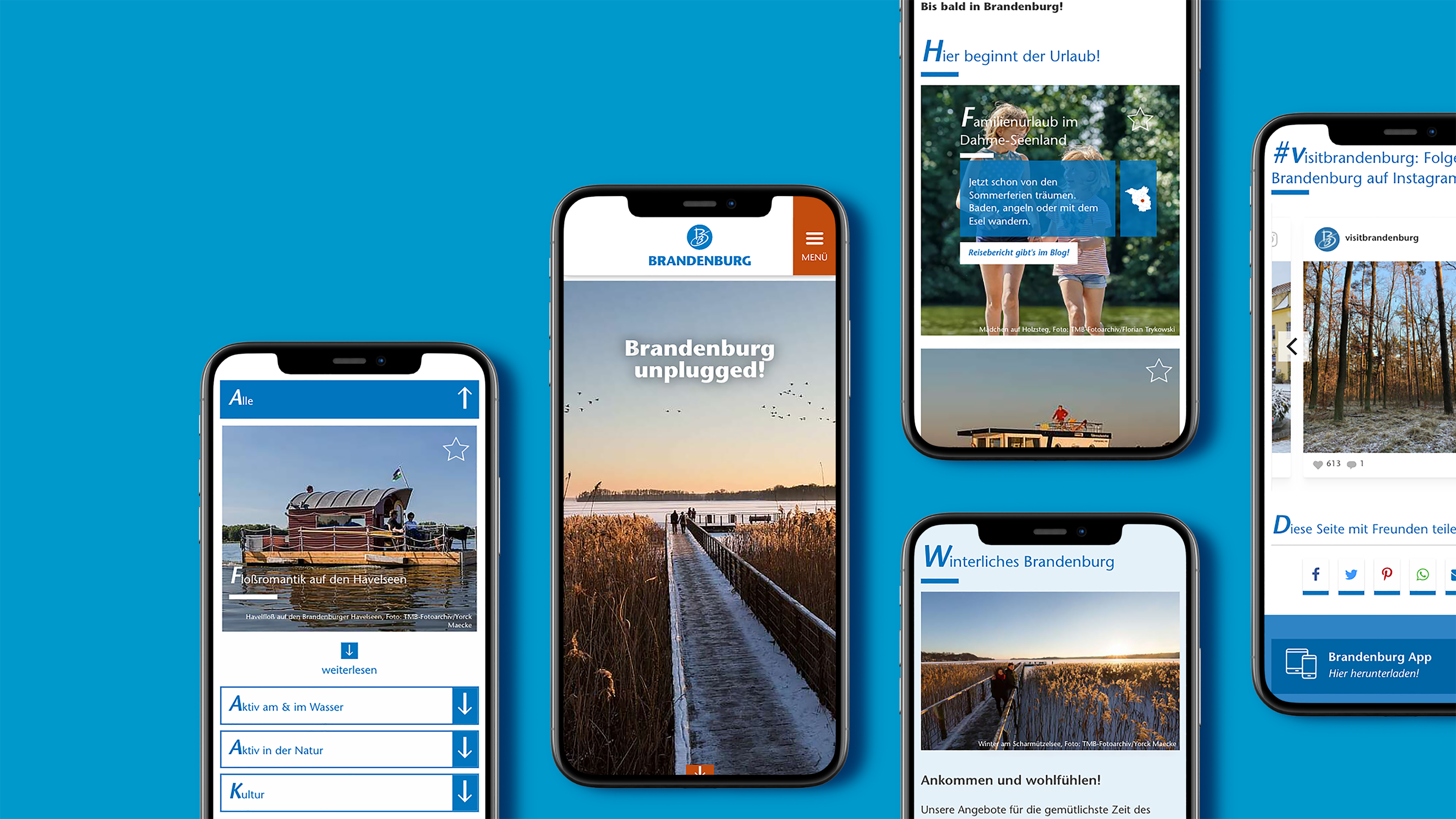 Reiseland Brandenburg - Handy Mockups - Design und Webdevelopment by pp-dev2026.cube.pixelpoint.at