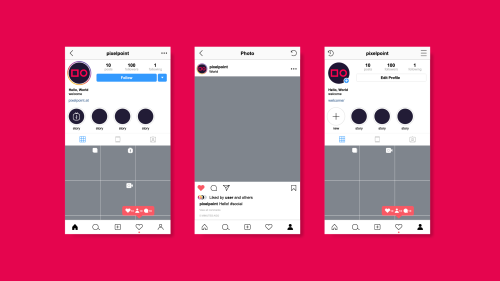 Pixelpoint Grafik Instagram Account