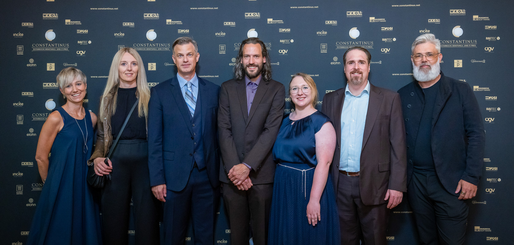 Teamfoto auf der Constantinus Gala