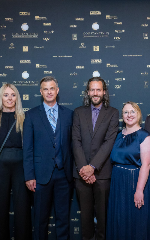 Teamfoto auf der Constantinus Gala