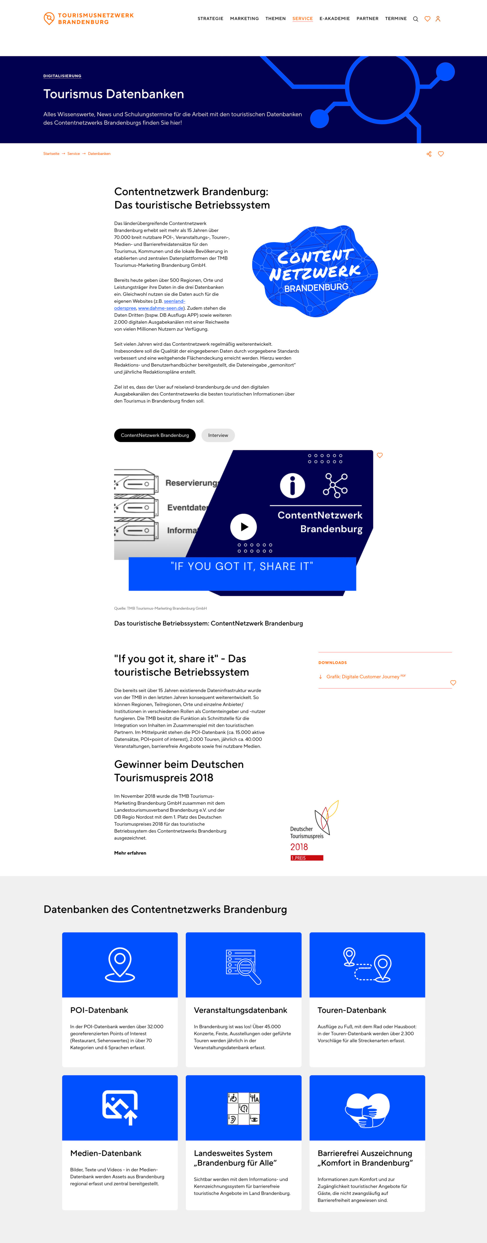 Neue Website inkl. Webdesign für Brandenburg