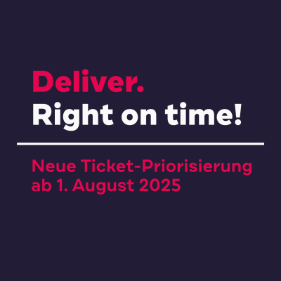 Neue Priorisierung der pixelpoint und dataCycle Tickets